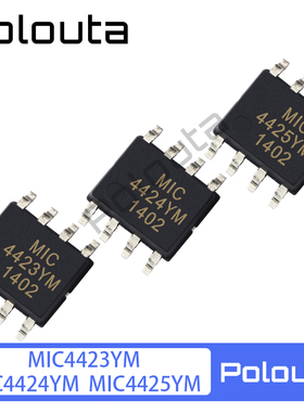Polouta MIC4425YM MIC4424YM MIC4423YM SOP-8 MOSFET驱动器芯片
