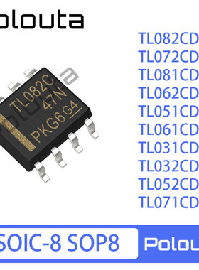 TL082CDR 072 081 062 051 061 031 032 052 071 FET输入运放芯片