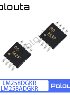 LM258DGKR LM258ADGKR MSOP-8 运算放大器芯片 Polouta