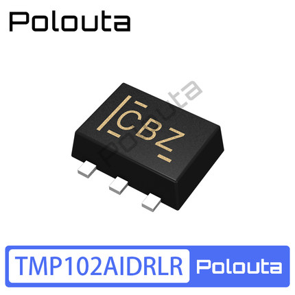 Polouta TMP102AIDRLR TMP102 丝印CBZ SOT563 数字温度传感IC