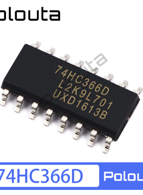 Polouta 74HC366D 74HC366 SOP16 十六进制缓冲器/线路驱动器 IC