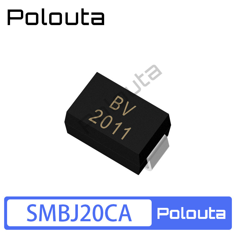 SMBJ20CA SMBJ20 DO-214AA 20V双向 SMB抑制二极管 稳压二极管 - 实物图