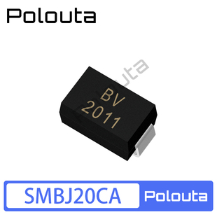 SMBJ20CA SMBJ20 DO-214AA 20V双向 SMB抑制二极管 稳压二极管