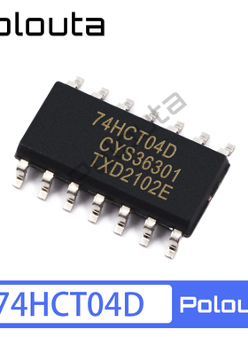 Poloutd 74HCT04D SN74HCT04DR SOP-14 十六进制逆变器 IC贴片