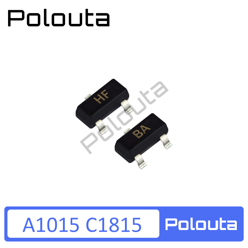 2SA1015 A1015 BA 2SC1815 C1815 SOT23贴片晶体三极管 Polouta-封面