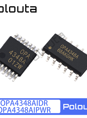 Polouta OPA4348AIDR SOIC14 OPA4348AIPWR TSSOP14 运算放大器IC