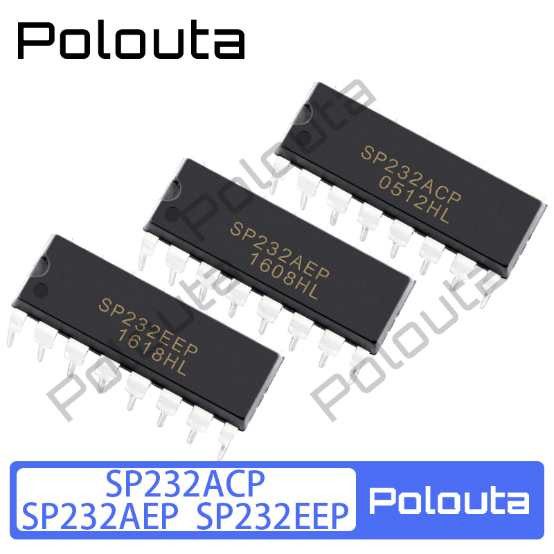 SP232ACP SP232AEP  SP232EEP SP232A DIP-16 收发器 Polouta