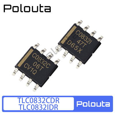 TLC0832CDR TLC0832IDR SOP8 8位模数转换器 Polouta