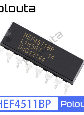 HEF4511BP HEF4511 DIP16  直插 锁存解码器驱动芯片 POLOUTA