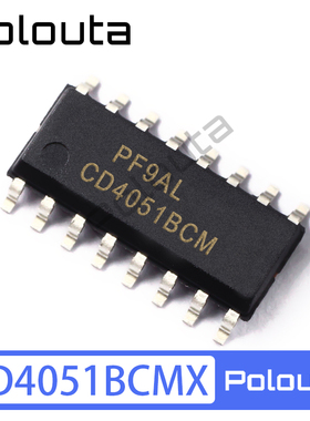 Polouta CD4051BCM CD4051BCMX SOP-16 模拟多路复用器IC芯片