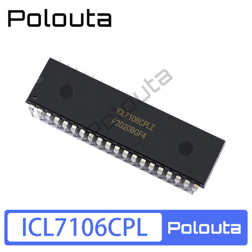 ICL7106CPL ICL7106CPLZ DIP-40 A/D转换器 显示驱动全新芯片