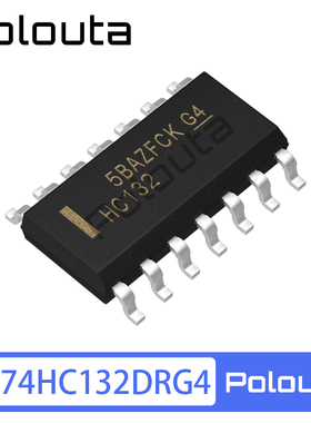 SN74HC132DRG4 丝印HC132 SOIC-14 逻辑门芯片 Polouta
