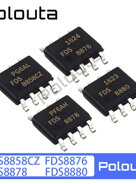 Polouta FDS8858CZ FDS8876 FDS8878 FDS8880 SOP8  场效应晶体管