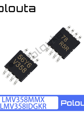 LMV358MMX LMV358IDGKR LMV358MMX/NOPB MSOP-8 运算放大器