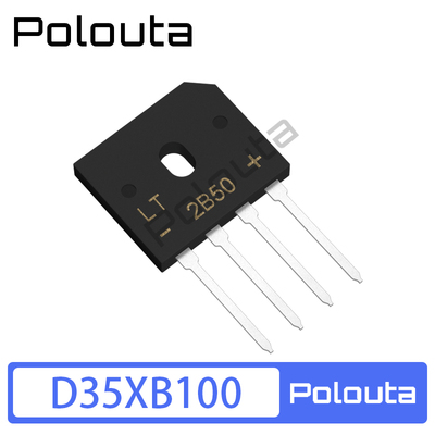 D35XB100 直插 电磁炉常用 焊机常用桥堆 30A 1000V扁桥