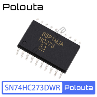 SN74HC273DWR SOIC-20 清零功能八路D类触发器 逻辑芯片 Polouta