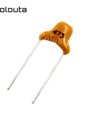 Polouta 独石电容0.047UF 47NF 47000PF 473J K M 50V 5.08MM 1包