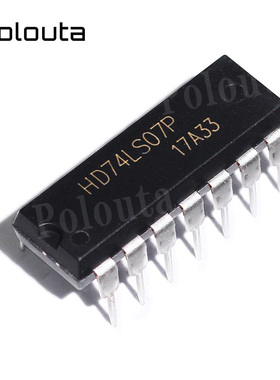 SN74LS07N HD74LS07P 74LS07 DIP-14 缓冲器/线路驱动器芯片直插