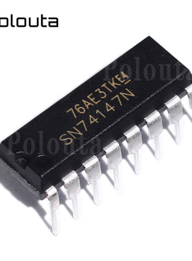 SN74147N 74147 DIP-16 优先编码器芯片直插集成电路 POLOUTA