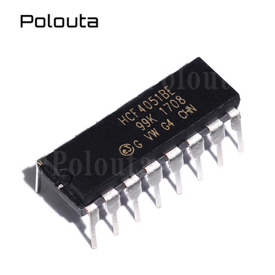 CD4051BE CD4051 HEF4051BP HCF4051 DIP-16 模拟开关控制器芯片