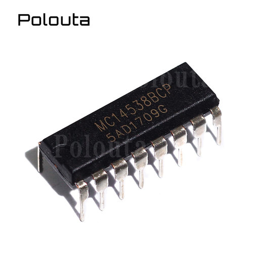 MC14538BCP  MC14538BCPG DIP16 双精密单稳多谐振荡器直插