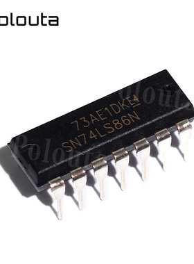 SN74LS86N SN74LS86AN 74LS86 逻辑栅极/逆变器直插DIP14 POLOUTA