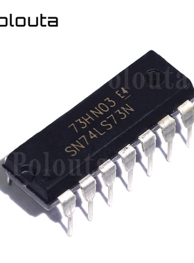 SN74LS73N SN74LS73AN 74LS73 逻辑-触发器芯片直插DIP14 POLOUTA