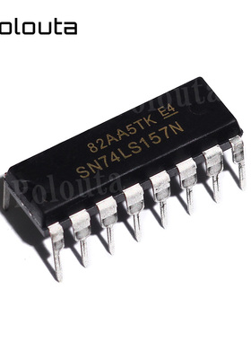 SN74LS157N 74LS157 同相输出四2选1数据选择器直插DIP16 POLOUTA