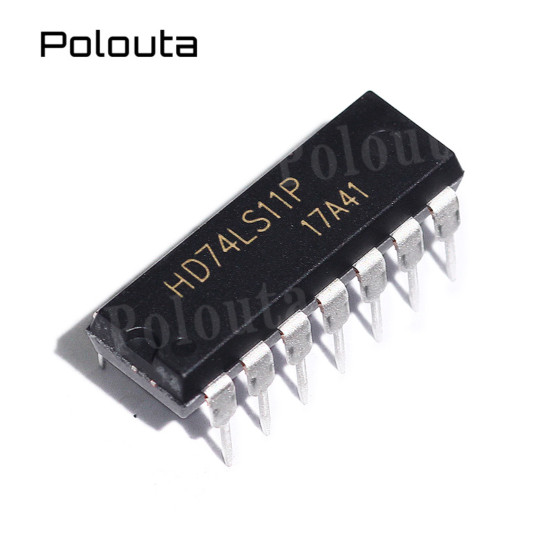 HD74LS11P 74LS11 TTL 3输入端3与门芯片 直插DIP14 POLOUTA