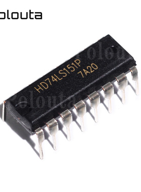 HD74LS151P 74LS151 直插DIP16 逻辑-数据 多路复用器 POLOUTA