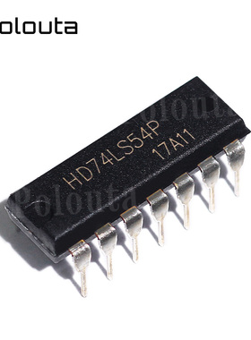 HD74LS54P 74LS54 5与或非逻辑门芯片 直插DIP14 POLOUTA