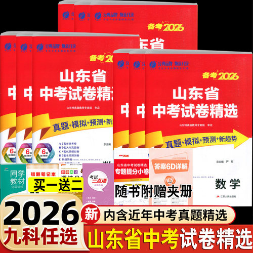考必胜2026山东中考试题精选全套