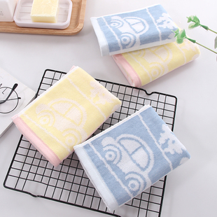 图强 1条装纯棉纱布童巾 情侣男女成人儿童宝宝口水巾擦脸小毛巾