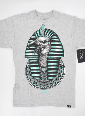 美国Rook滑板运动圆领短袖男士上衣T恤灰色S码另Etnies-SCC滑板店