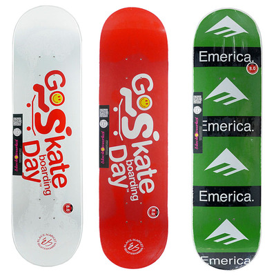 ES全加枫enjoi双翘EMERICA滑板