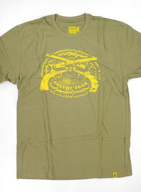 美国Vol4运动圆领短袖男士上衣T恤橄榄绿三码另Etnies-CSS滑板店