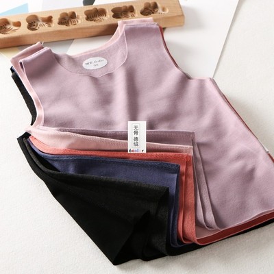 特价清仓德绒磨毛发热无痕背心