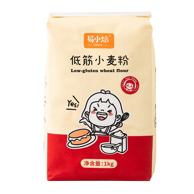 易小焙低筋面粉蛋糕专用材料烘焙