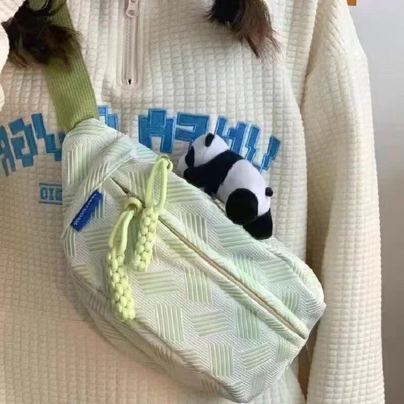 大容量斜挎包ins少女迷你小包包单肩斜挎包时尚饺子包