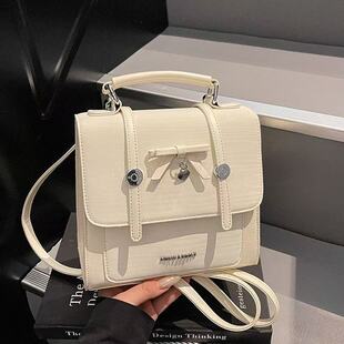 艾米兔女包2025新款休闲通勤手提包时尚潮流日常洋气质感双肩包