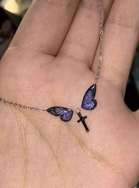 小众设计个性新款锁骨链