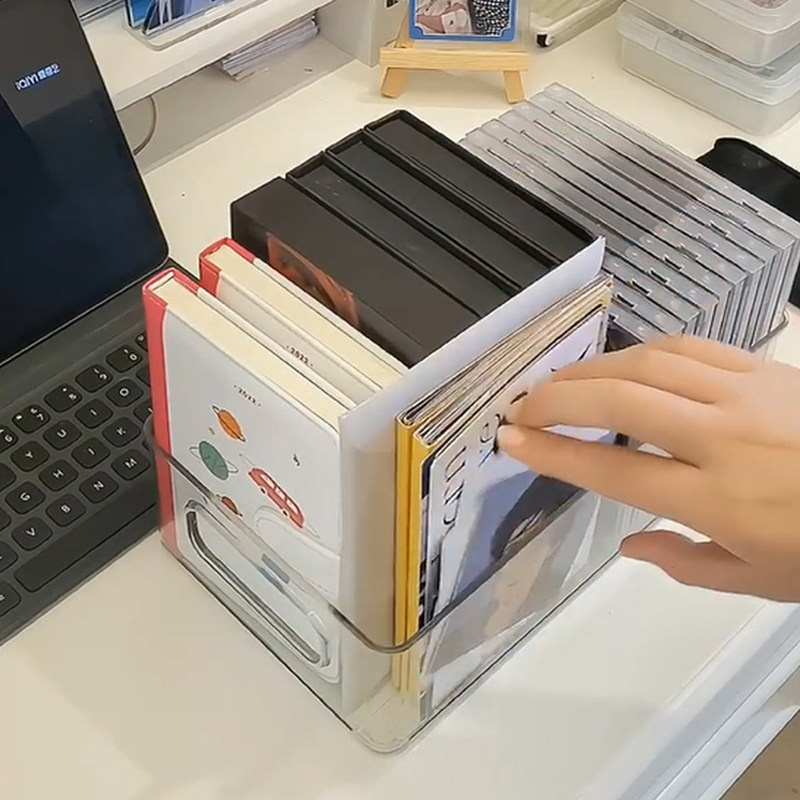 cd收纳盒家用dvd碟片盒子光盘收藏箱亚克力塑料专辑游戏碟储存架