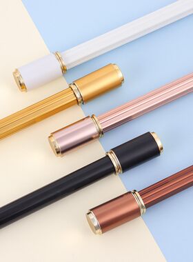 加厚铝合金全套配件定装罗马杆