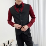 714A-H6007P55控88/2025春季ktv酒吧发型师夜店马甲衬衫工作服潮，男装衬衫，星座714A（原电商C314）