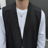 714A-M3098P48控79/2025秋季新马甲工作服中长款无袖外套韩版，男装背心/马甲，星座714A（原电商C314）
