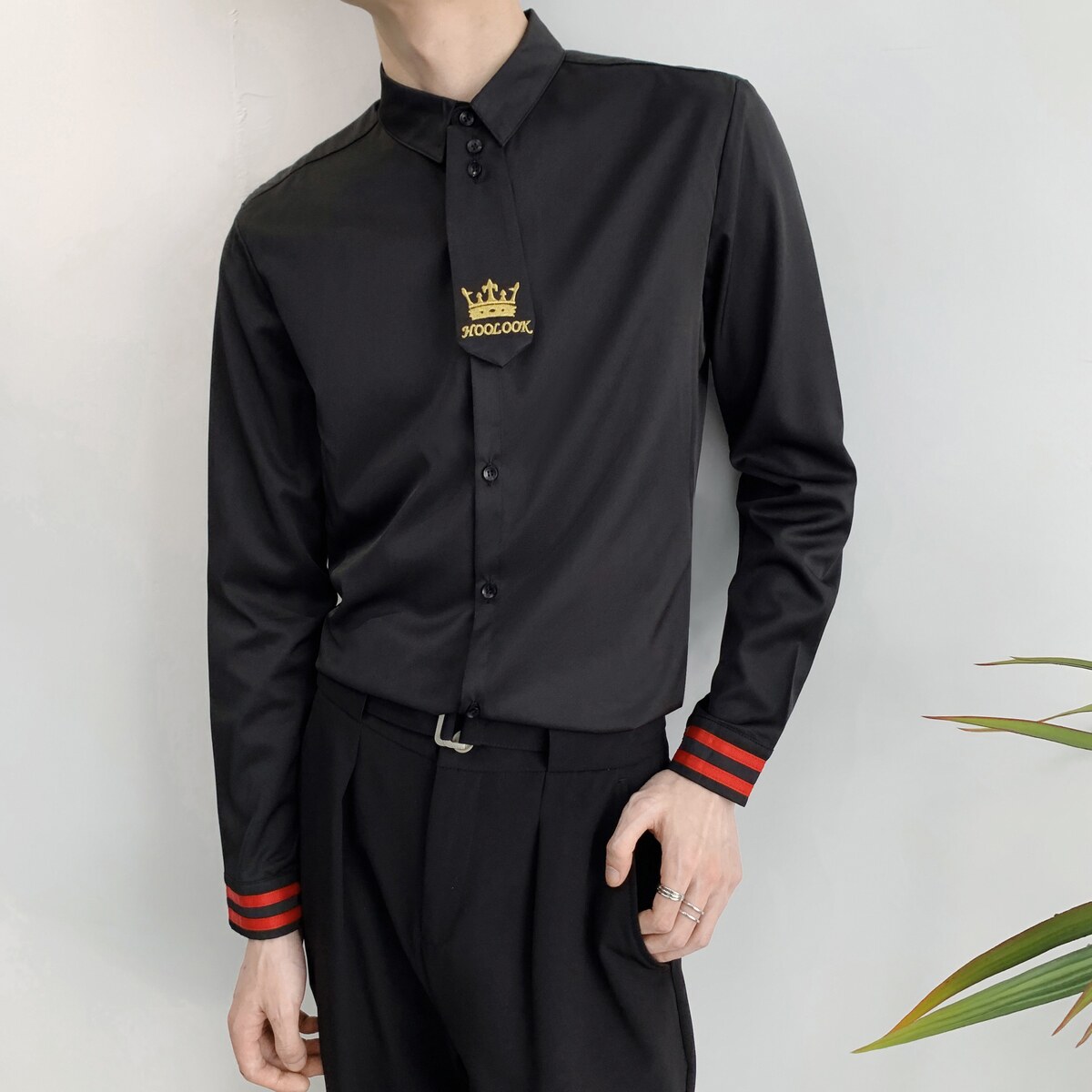 714A-D609P45控69/2025春季新款空少衬衫领带款修身工作服衬衣,男装衬衫,星座714A（原电商C314）