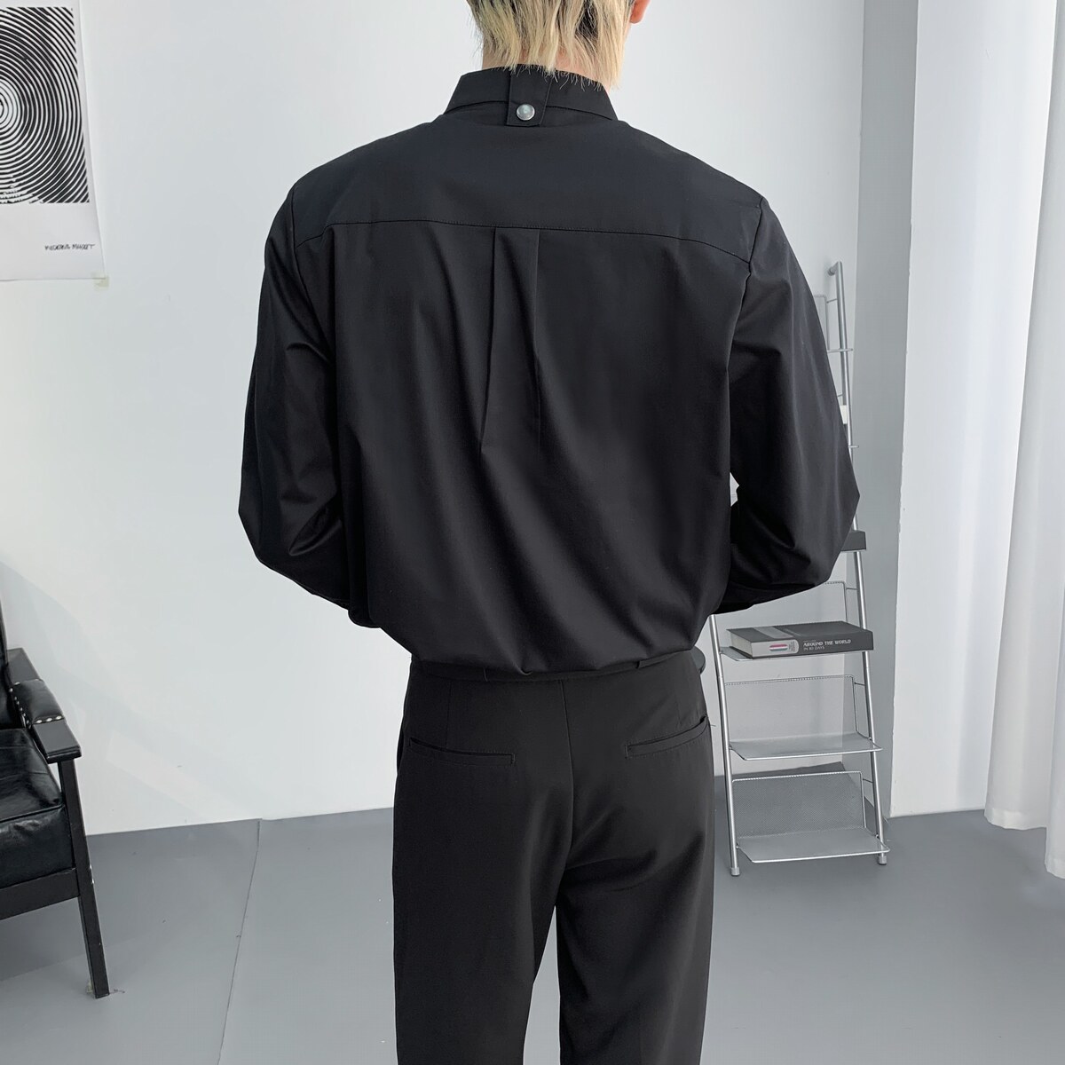 714A-H3073P55控79/2025春季新款男女工作服衬衫潮流制服餐厅,男装衬衫,星座714A（原电商C314）