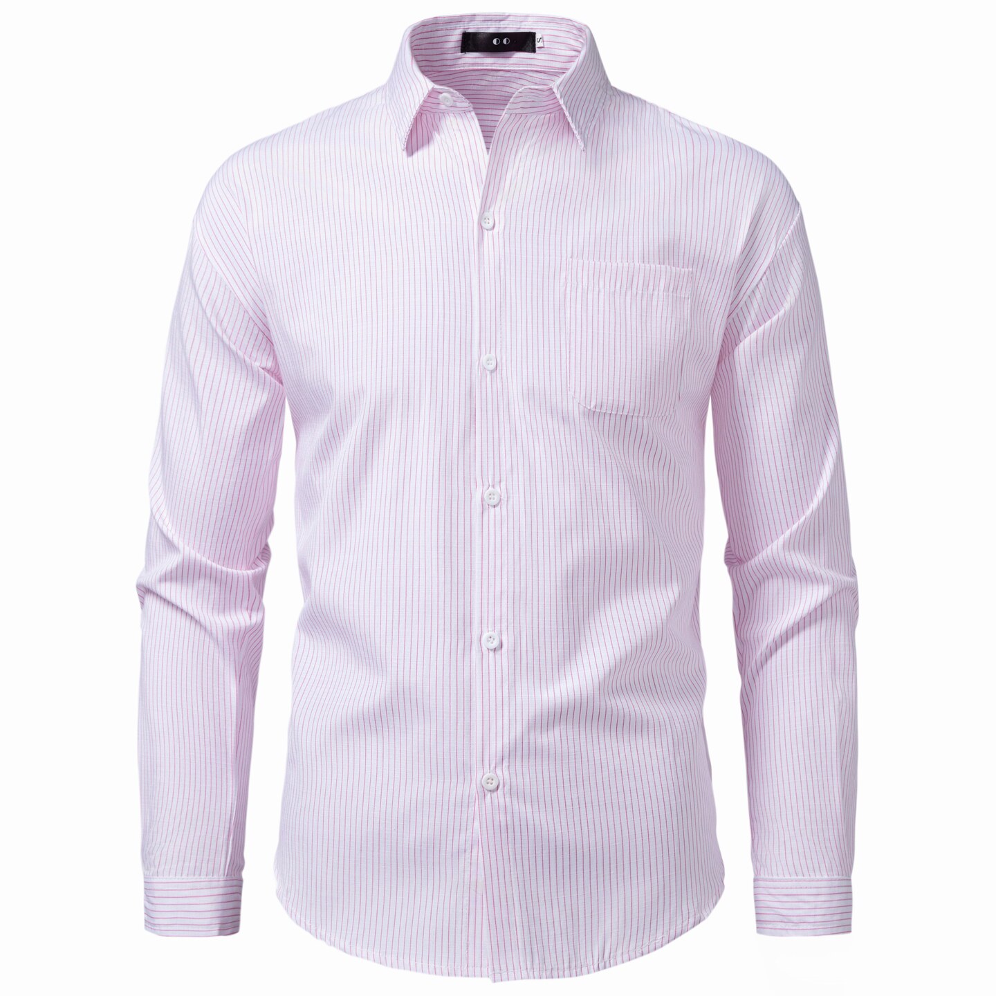 714A-D663P45控69/2026春季男士宽松细条纹衬衫微阔潮版休闲衬衣，男装衬衫，星座714A（原电商C314）