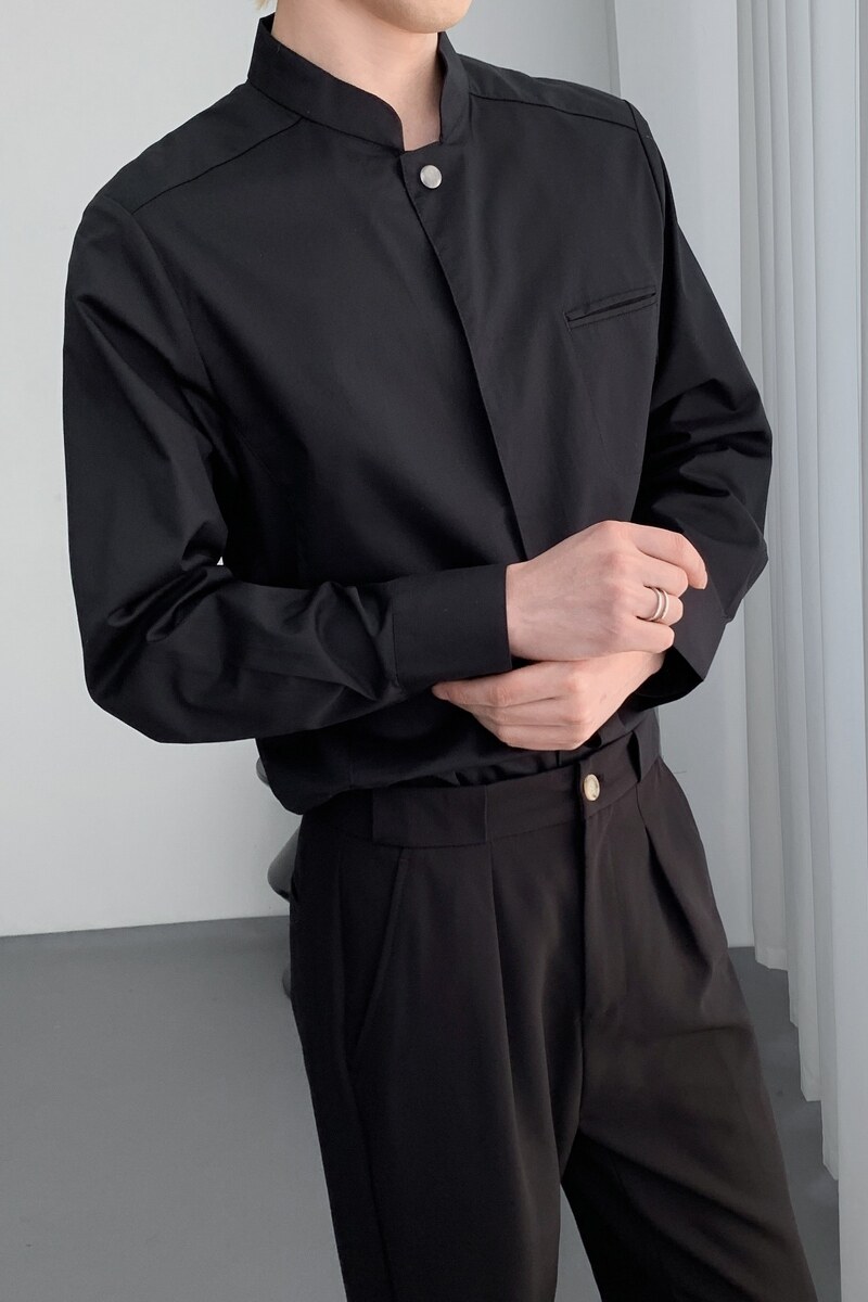 714A-H3073P55控79/2025春季新款男女工作服衬衫潮流制服餐厅,男装衬衫,星座714A（原电商C314）