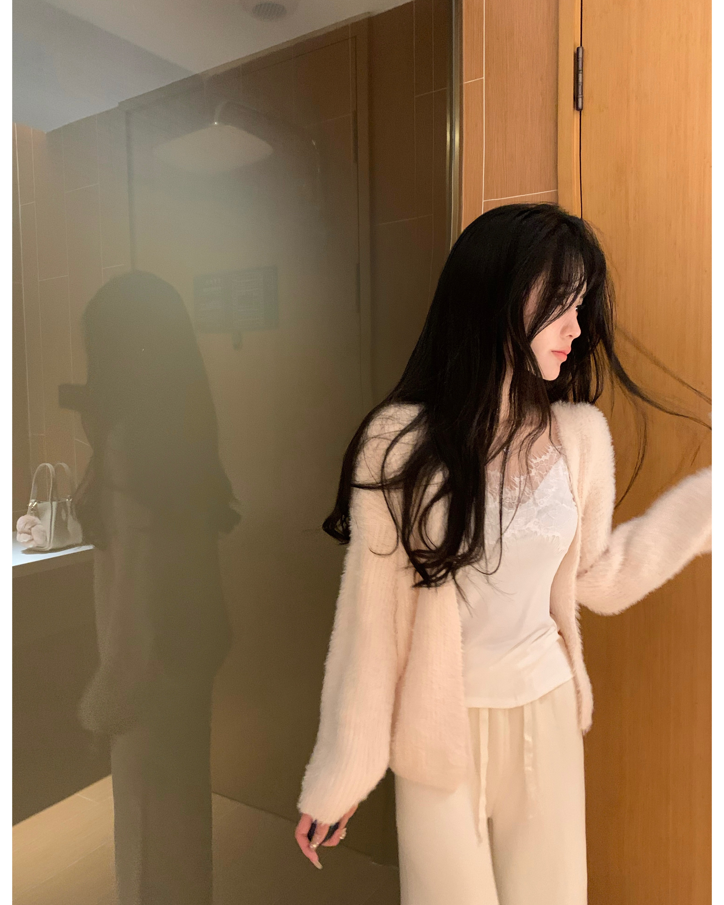 Yumeo钰 樱子绒绒 低饱和嫩嫩粉！绝美外套